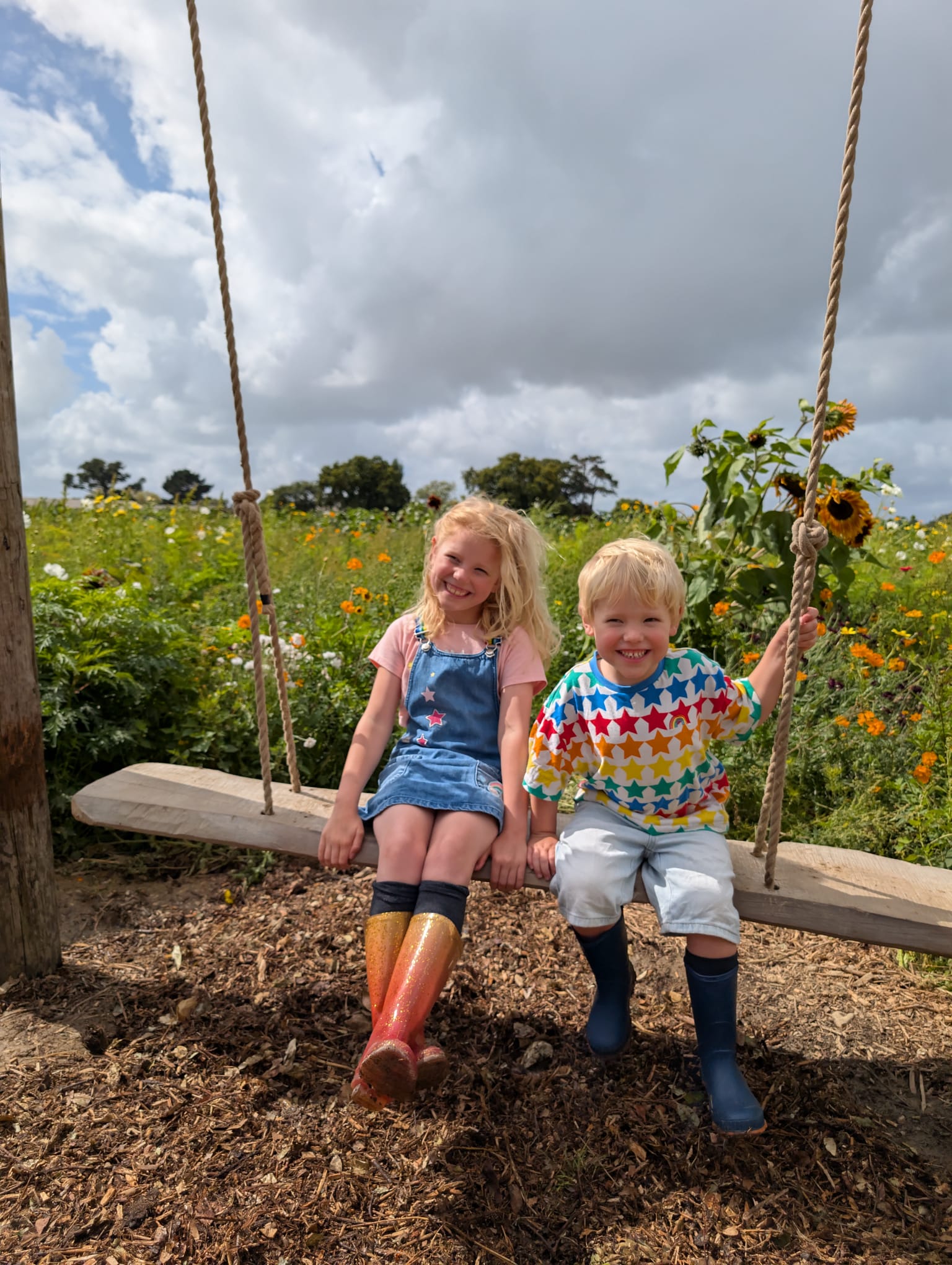 Poppy and George — your two very important reasons.